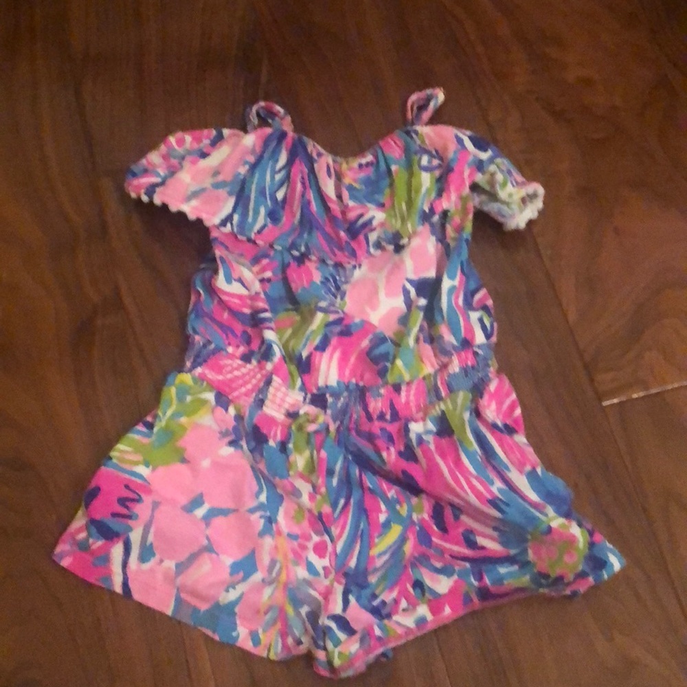 Lily pullitzer girls romper xs